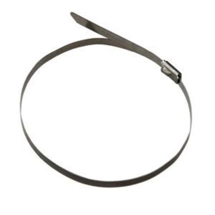 Хомут-стяжка стальная REXANT 100x4,6 мм, упаковка50 шт.