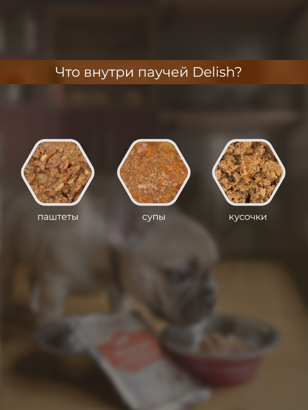 НАБОР Консервы DELISH Super Premium для собак с ягненком и рисом (паштет) - 10 шт х 80 гр