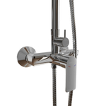 Душевая система 35к ML2426 лейка 1 позиция +лейка "Тропический душ" ХРОМ