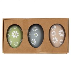 GAEM Набор из 3-х изделий декоративных подвесных "Яйцо" (4*6), L13 W7 H4 см