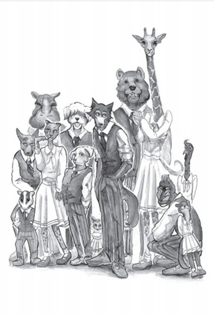 Манга Beastars. Выдающиеся звери. Том 1