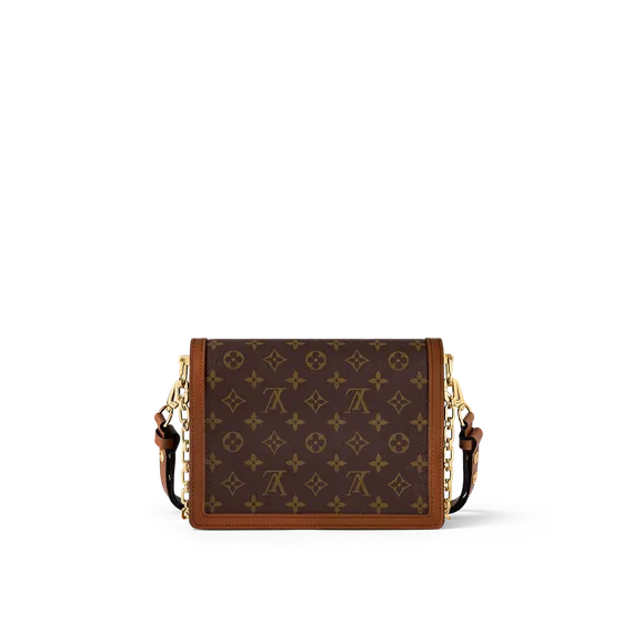 Сумка Louis Vuitton Dauphine коричневый