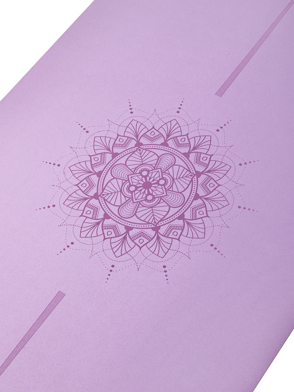 УЛЬТРАцепкий 100% каучуковый коврик для йоги New Arrows Lila 185*68*0,5 см