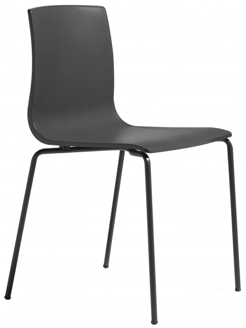 Стул пластиковый Scab Design Alice, антрацит