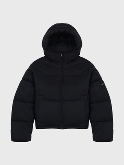 Утепленная куртка Calvin Klein Jeans Short Hooded Puffer Black Beauty