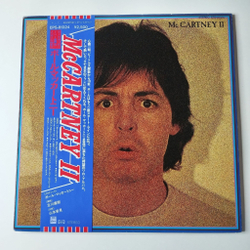 Винтажная виниловая пластинка LP Paul McCartney II (Japan 1980) (Obi) Frozen Japanese