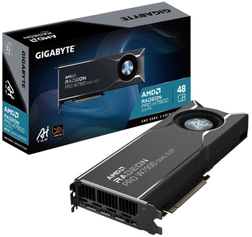 Видеокарта GIGABYTE Radeon PRO W7900 AI TOP (W7900 AI TOP 48G)