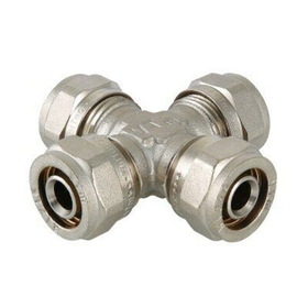 Обжимная крестовина VALTEC 26 х 20 х 26 х 20