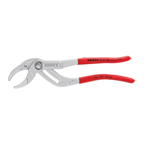 Клещи трубные захватные хромированные 250 мм Knipex 81 03 250