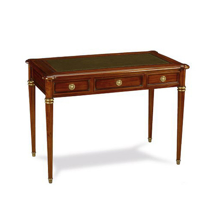 Письменный стол "Директор" с зелёной кожей
