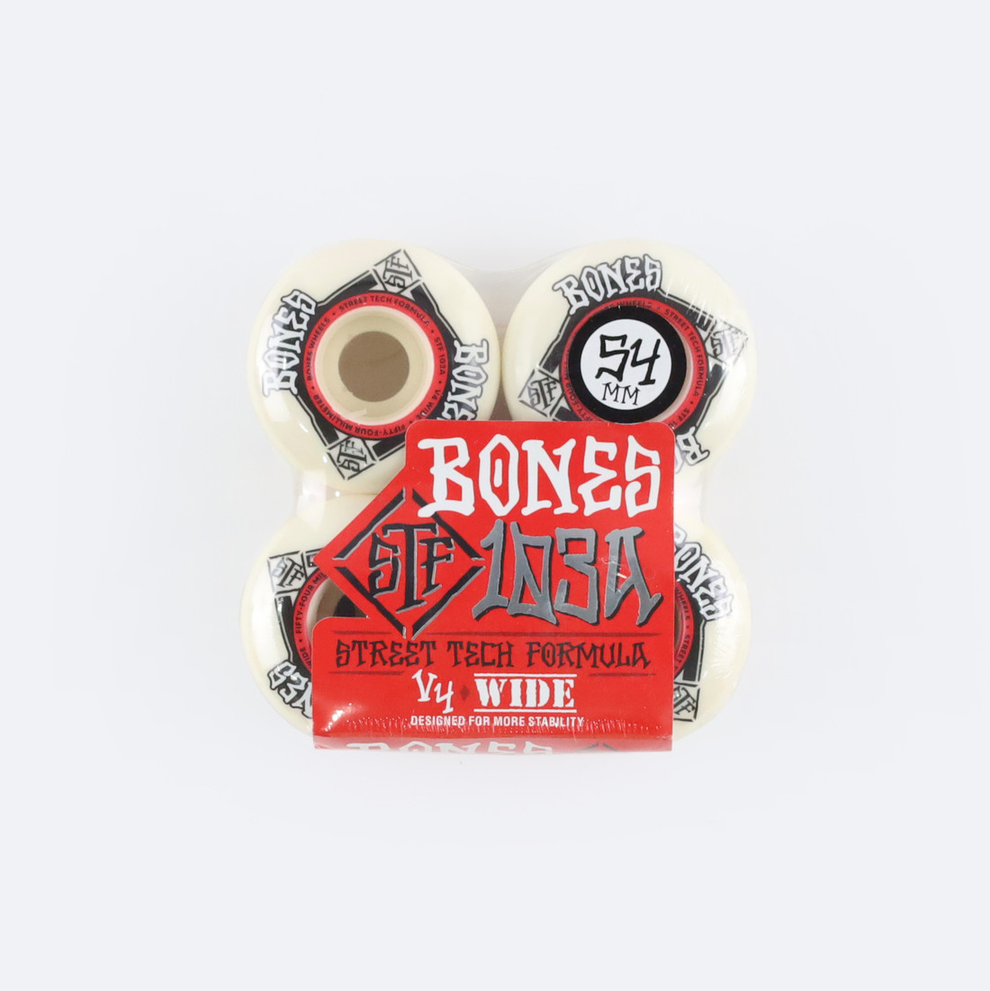 Купить Колеса Bones Street Tech Formula Wide (white) 103A