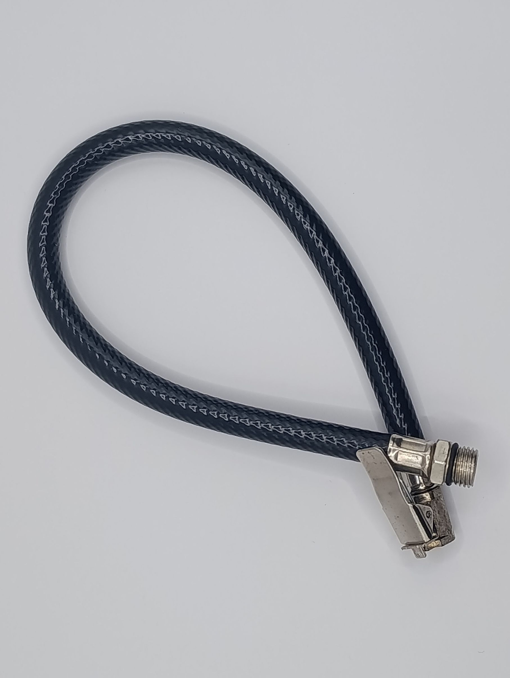 Шланг для пистолета подкачки шин с быстросъемным наконечником 380 мм резьба 12,6 мм