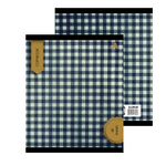 Тетрадь 48л., А5, линия, Alingar "Scotish cage. New"", скрепка, мелованый картон ( стандарт), блок офсет, 5 дизайнов в пленке т/у