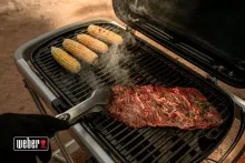 Портативный газовый гриль Weber Traveler, 1 горелка, чёрный