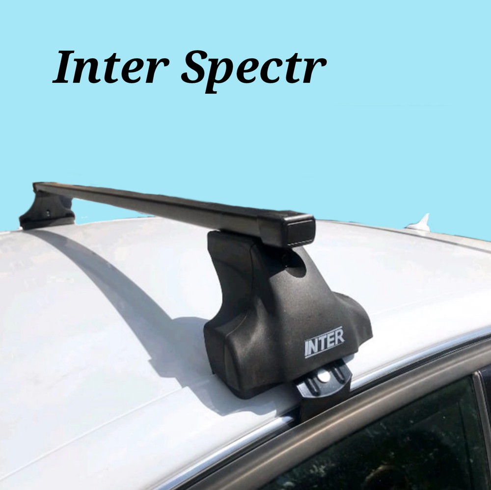 Багажник Интер Спектр на Kia Soul 2013-2019  прямоугольные дуги 130 см.