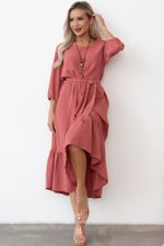 Платье Виолетта (коралл) Р11-1247 Nikol