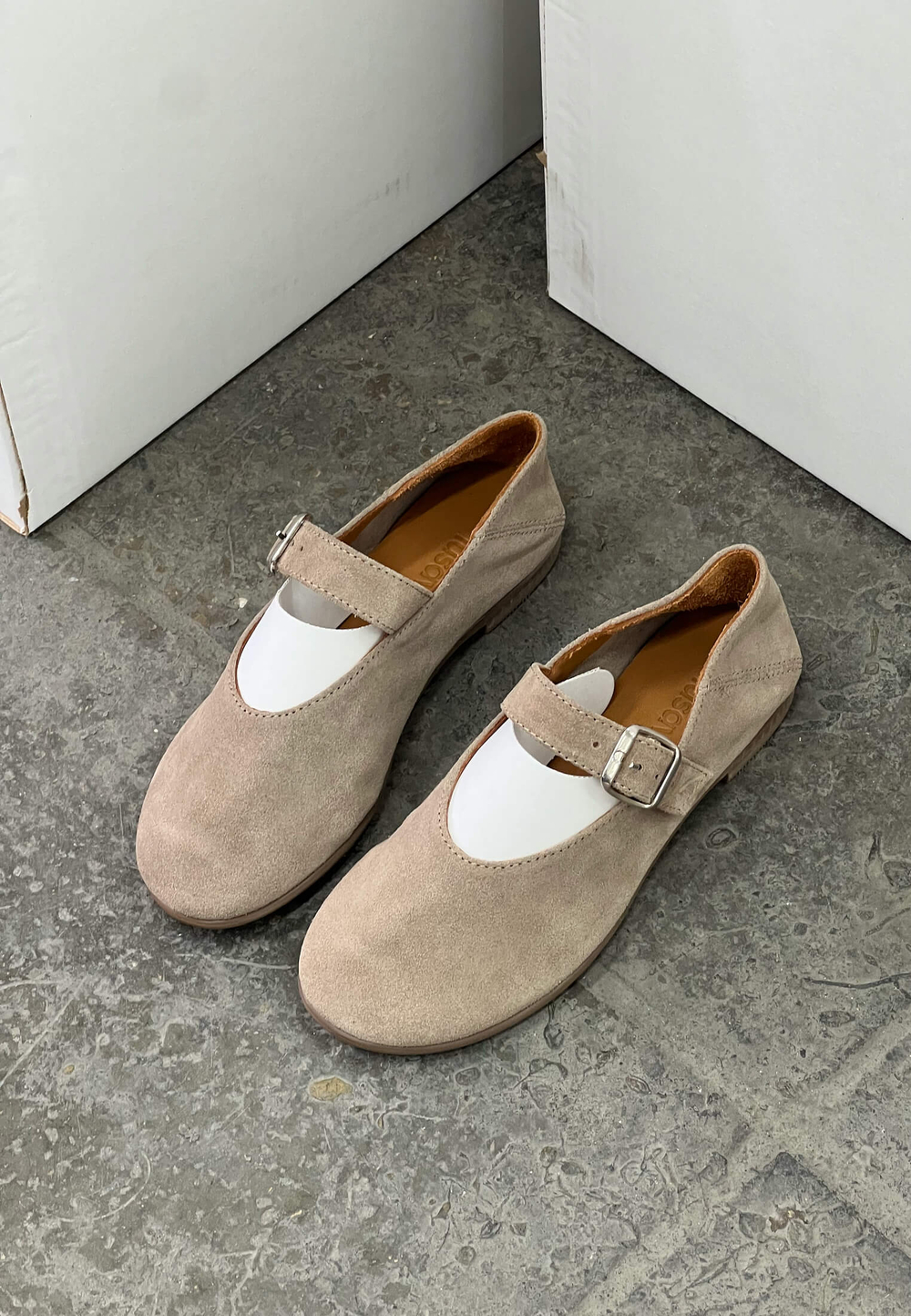 Туфли // Lucy // Beige // Suede