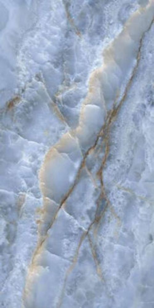 Керамогранит BOOKMATCH ONICE BLUE B POLISHED