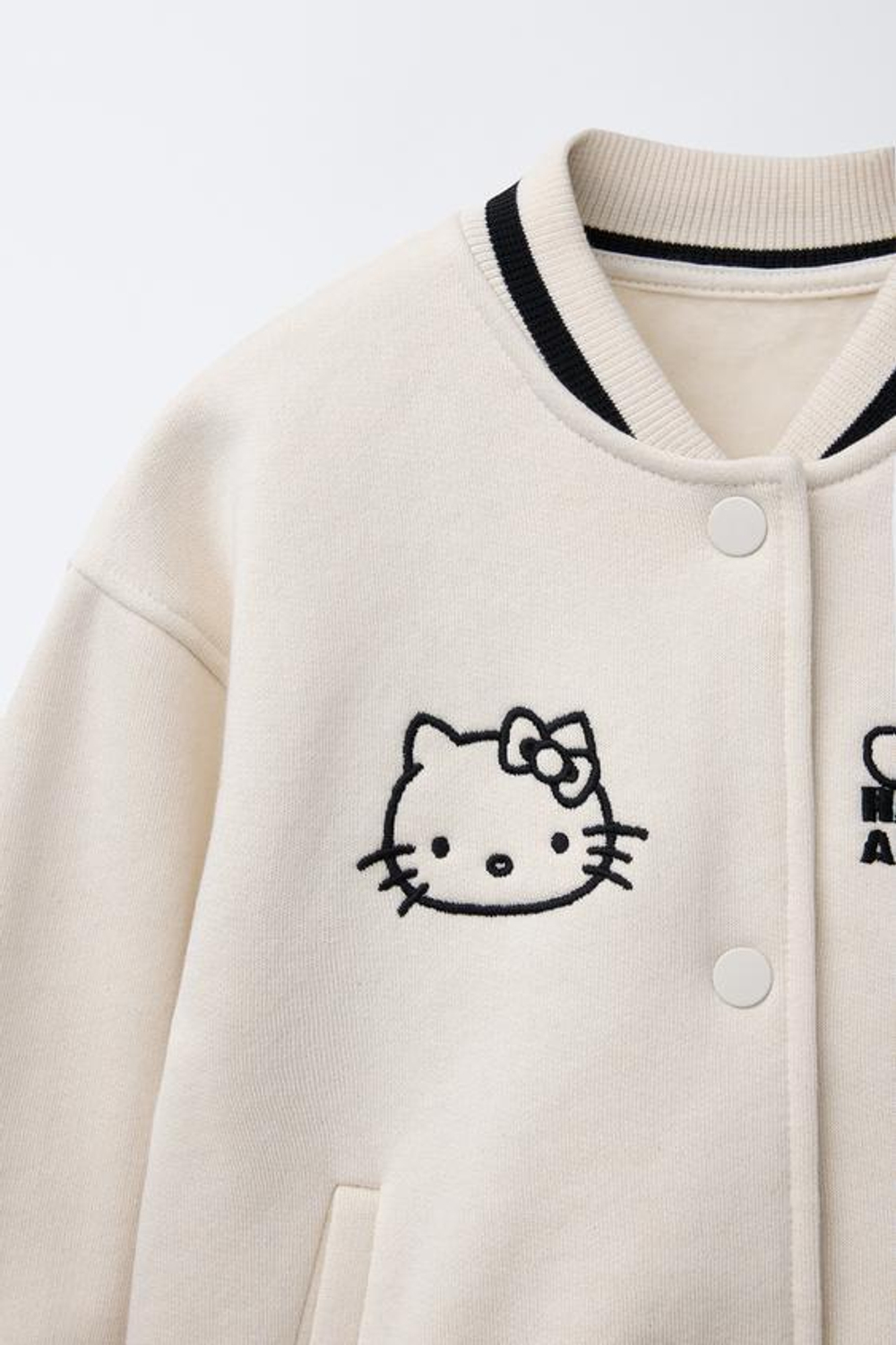 ZARA БОМБЕР HELLO KITTY ©, ЭКРЮ