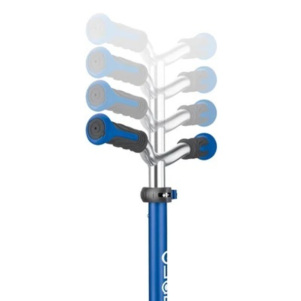 Самокат Globber Elite Deluxe Lights синий