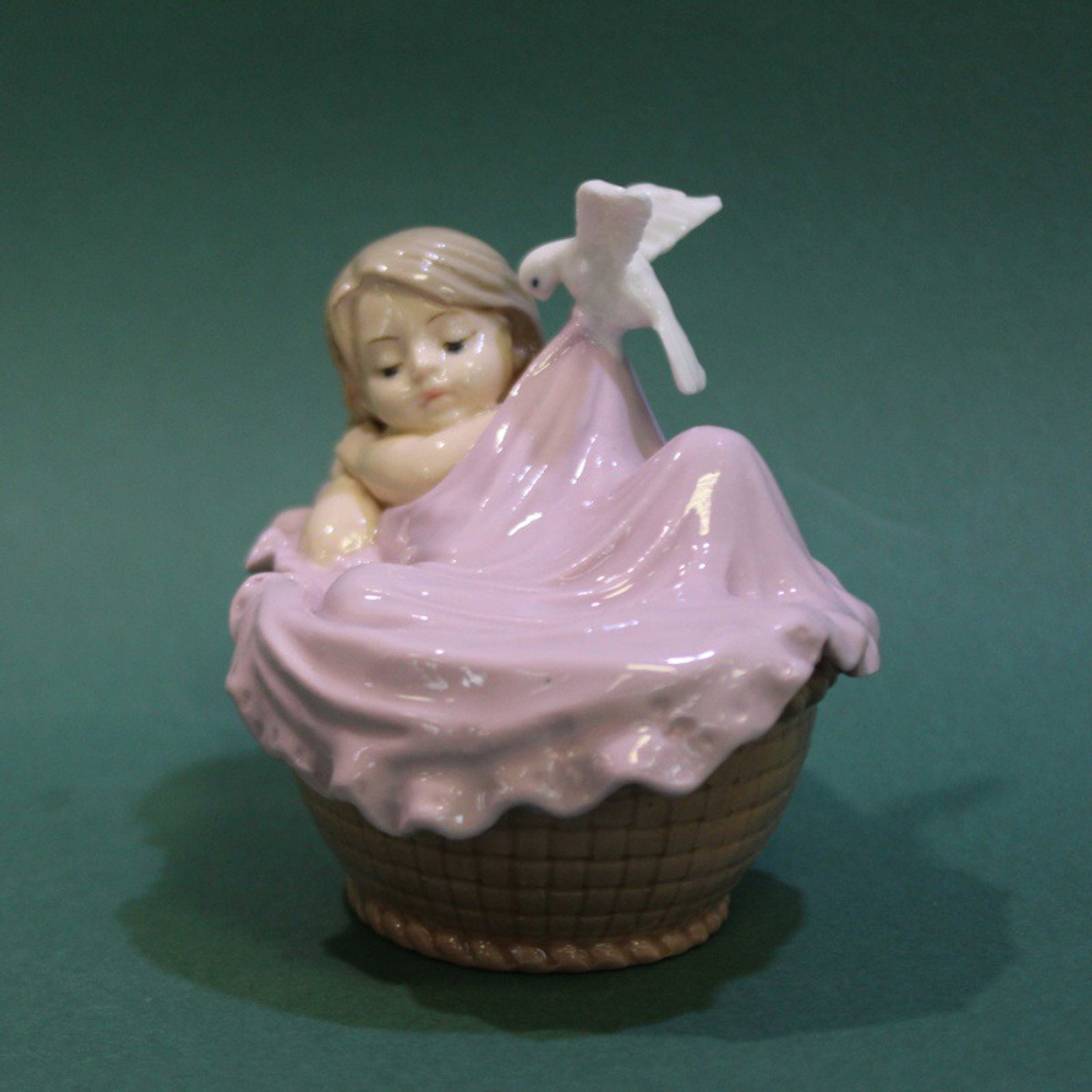 Фигура из фарфора «Сладких снов, малыши»