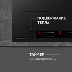 Стеклокерамическая варочная панель Zigmund & Shtain CI 23.6 B