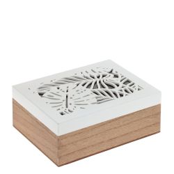 GAEM Шкатулка для чайных пакетиков, L18 W14 H7 см