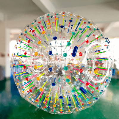 Светящийся зорб «Магический шар» ТПУ, диаметр 2.8 м без сидений