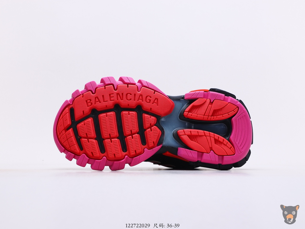 Кроссовки Track Trainers Black/Pink/Red