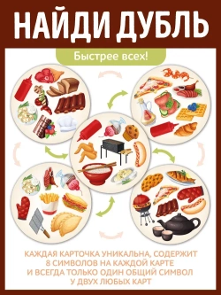 Настольная игра «Дубль Кухня»