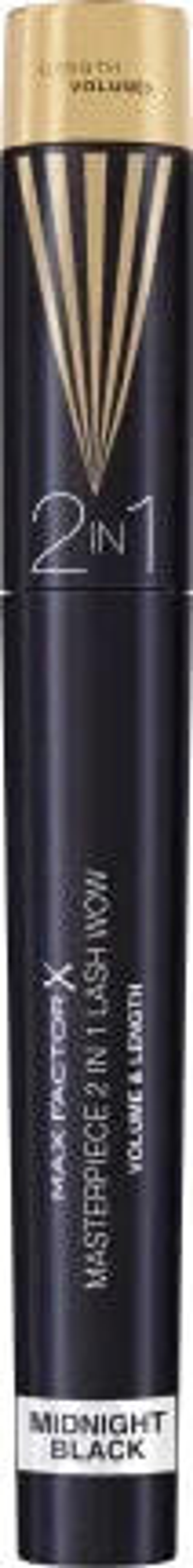 Тушь для ресниц Max Factor Mascara Masterpiece 2in1 Lash Wow Midnight Black 7 мл