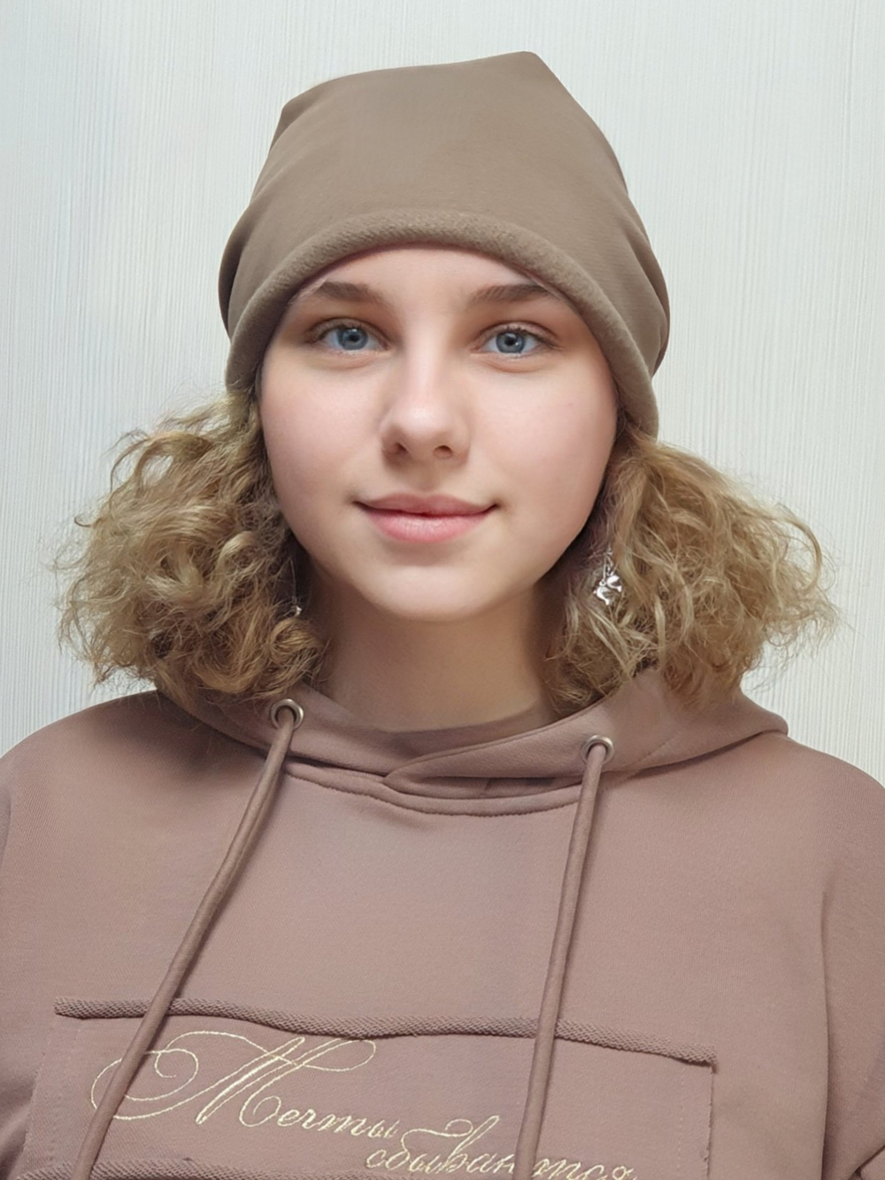 Шапка ДЖЕК хлопковая утепленная с валиком