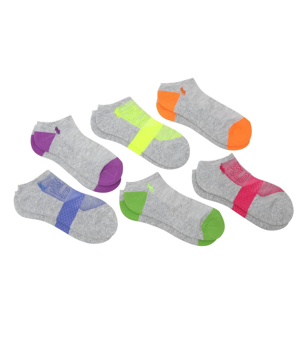 Носки 6 пар POLO RALPH LAUREN - серый(455908148)