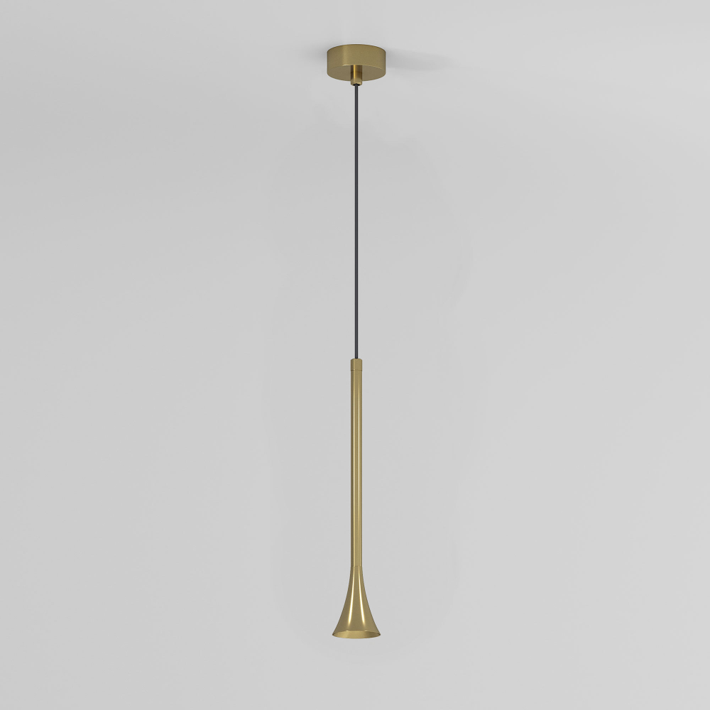 Подвесной светодиодный светильник Elektrostandard Hall 50314 LED 5W 4000K латунь