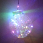 Гирлянда для дома БАХРОМА «Шар» ш2,5 м* в0,5/0,8м 200 ламп LED, d-8 см, 1 реж, IP-20, Мультицвет