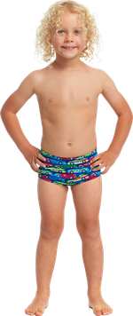 Плавки FUNKY TRUNKS Toddler Boys Car Stacker