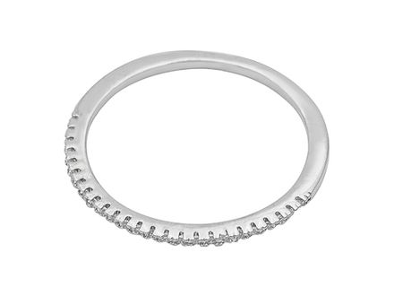 Фаланговое кольцо Дорожка со стразами