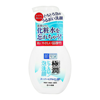 Пенка для умывания с супер гиалуроновой кислотой Rohto Hada Labo Gokujyun Super Hyaluronic Acid Face Wash Cleansing Foam 160мл