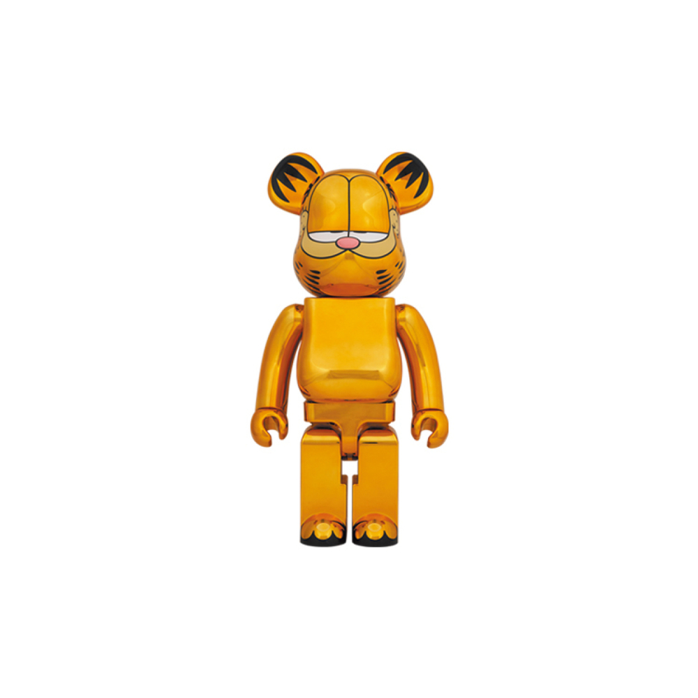 Дизайнерские игрушки BE@RBRICK GARFIELD GOLD CHROME Ver 100%400%1000% 7cm/28cm/70cm, 1644141-604026185