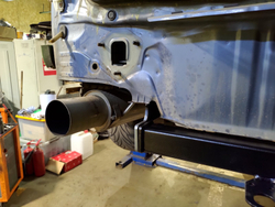 Фаркоп под квадрат для Subaru Forester, 2007-2012, Бизон.FA 0210-E(N)