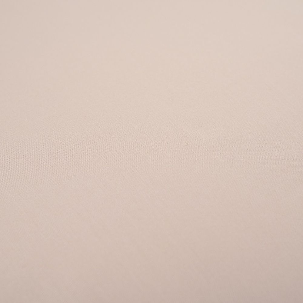 Простыня на резинке из сатина бежевого цвета из коллекции Essential, 160х200 см