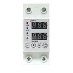 Реле напряжения и тока с дисп. RVb 40A | rvb-m40a | EKF