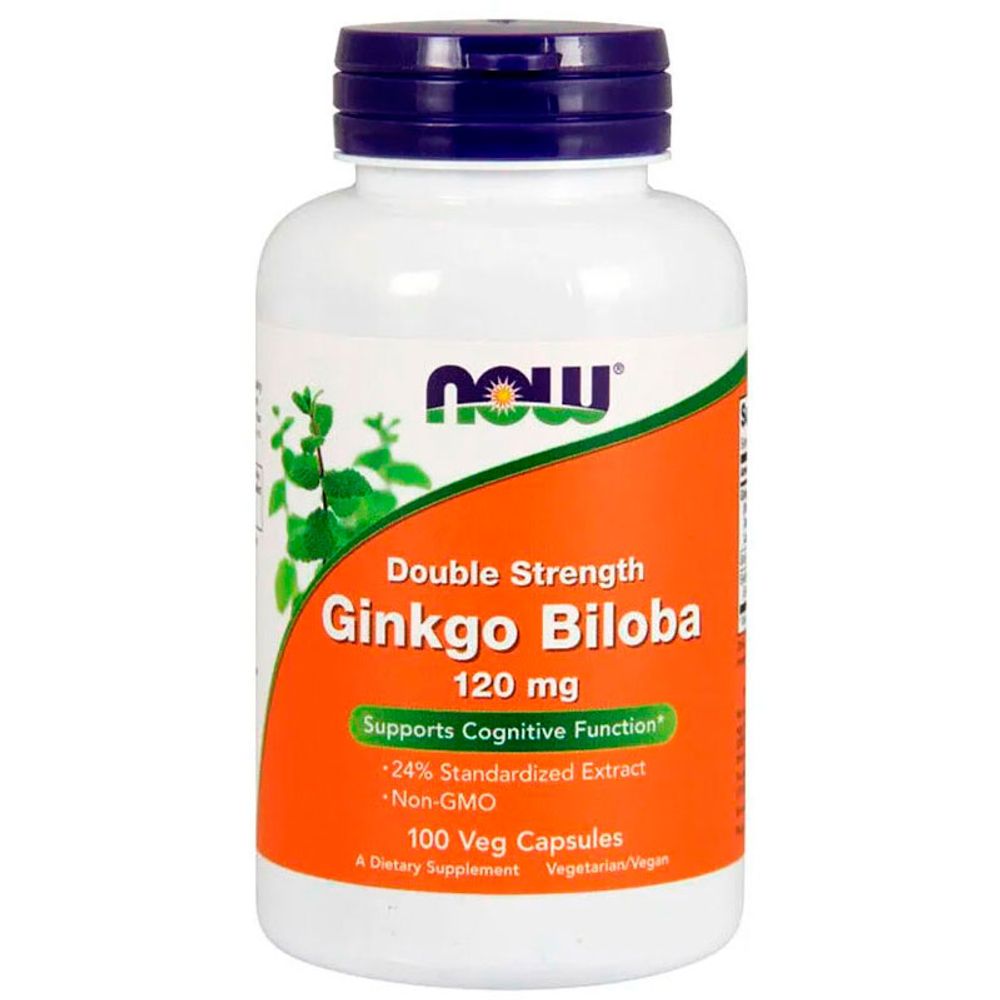 NOW Ginkgo Biloba 120 мг. (100 капс.)