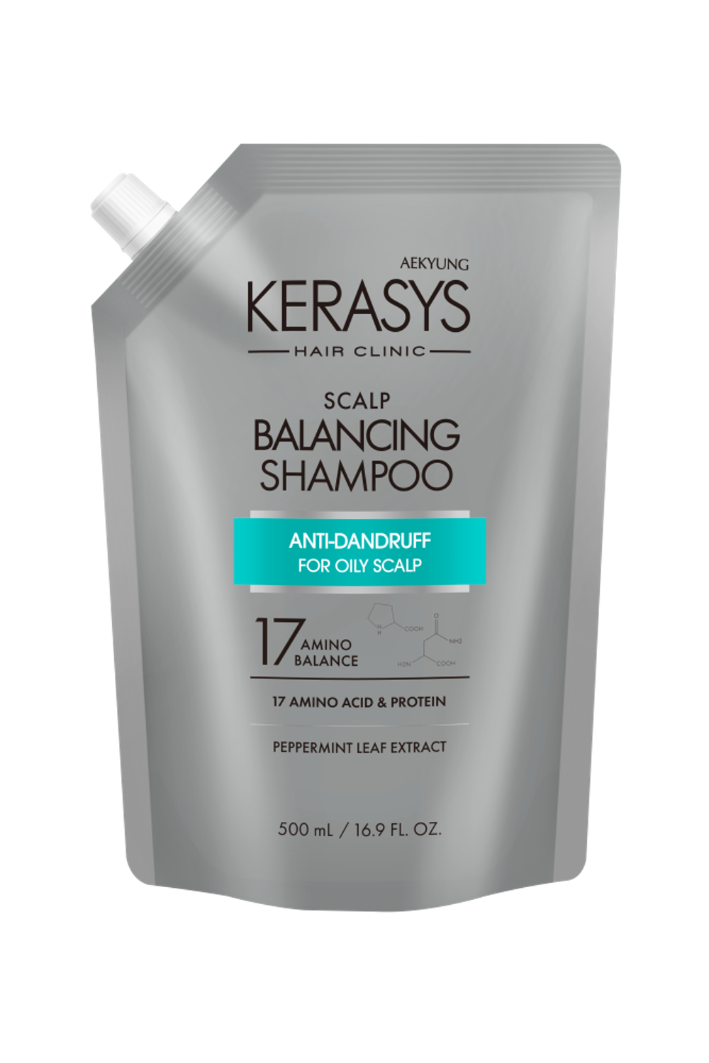 [KeraSys] Deep cleansing shampoo - Шампунь для ухода за жирной кожей головы, 500 мл