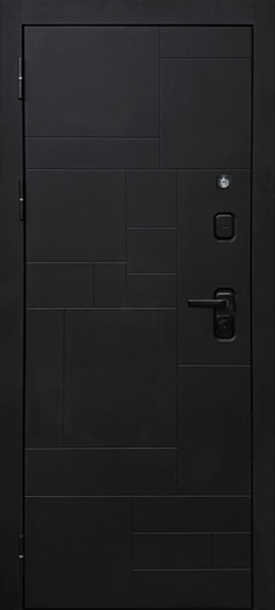 Дверь для квартиры входная металлическая с зеркалом - 1006