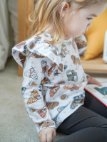 Лонгслив Mjölk Бабочки с крылышками