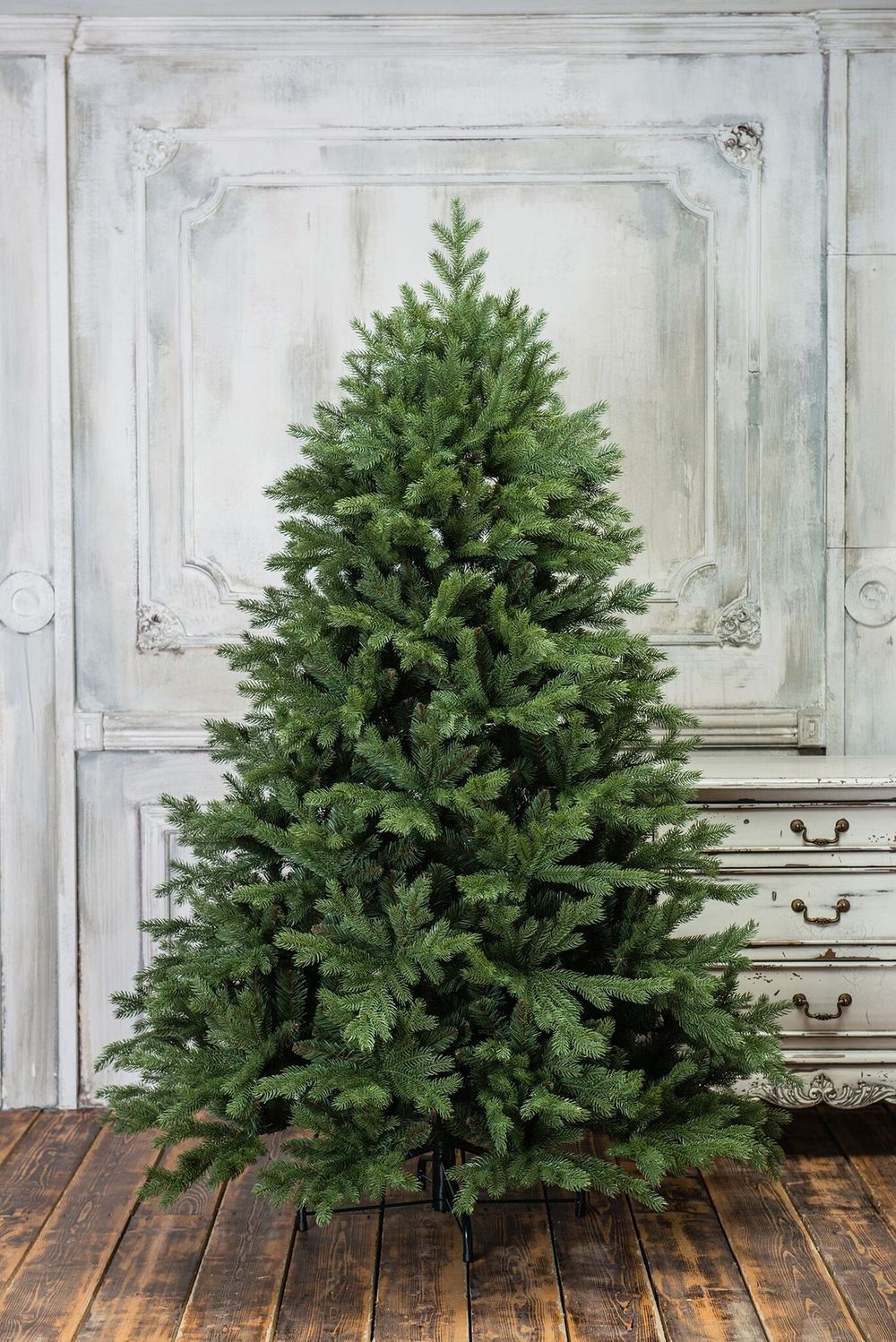 елка искусственная "Графская" (литая+пвх)