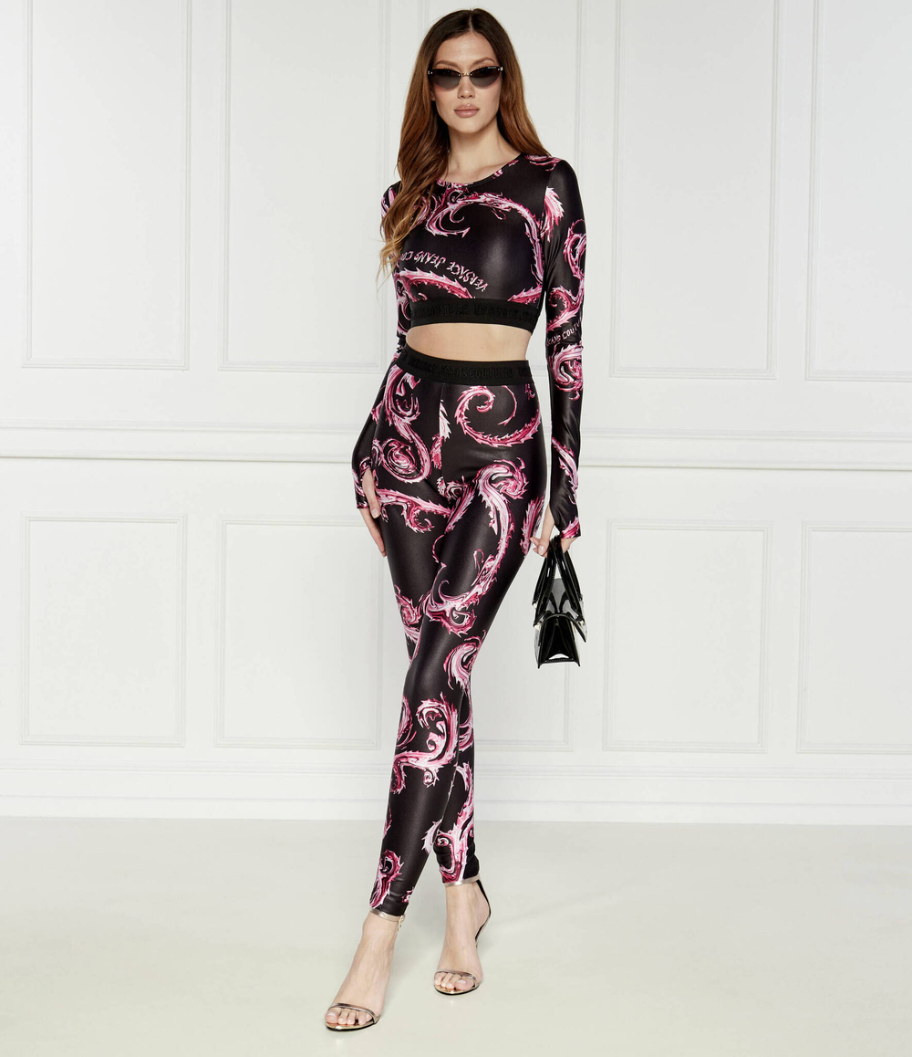 Леггинсы Versace Jeans Couture - черный(77HAC101JS360)
