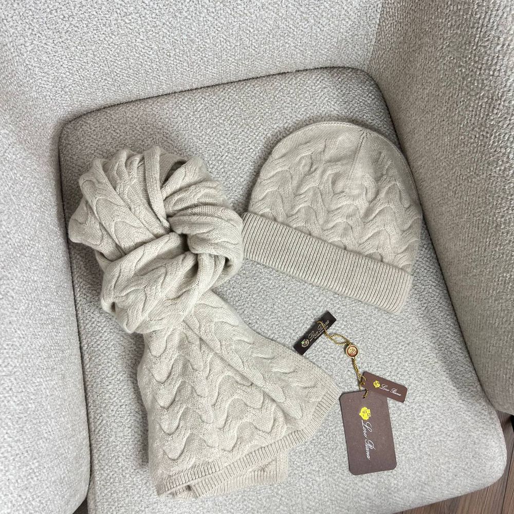 Комплект Loro Piana (шапка + шарф)