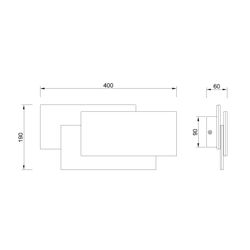 8089 Настенный светильник TAHITI XL